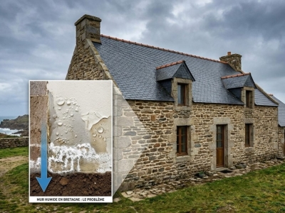 Traitement mur humide en Bretagne : quelles options ?